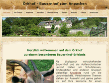 Tablet Screenshot of oerkhof-erleben.org